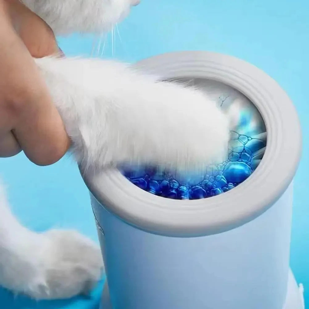 Fully Automatic Smart Pet Paw Cleaner - Low Noise, Quick Clean USB Powered Foot Washing Cup for Dogs and Cats