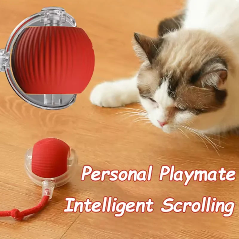 Engaging and Interactive Intelligent Cat Ball - Durable, Easy to Clean, and Fun for Your Furry Friend!