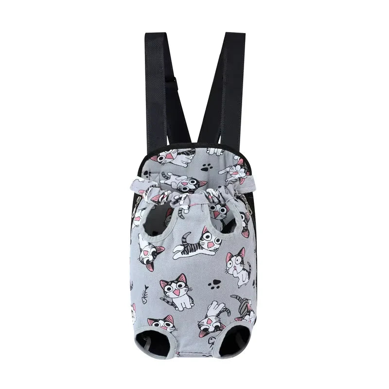Ultimate Adjustable Cat & Dog Carrier Backpack - Perfect for Outdoor Adventures, Travel, and Hiking!