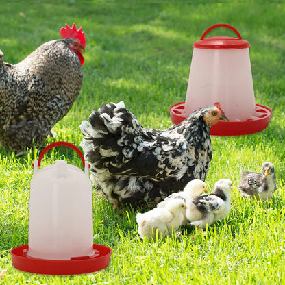 Automatic Chicken Feeder and Waterer - 3L/3kg Capacity for Effortless Poultry Care